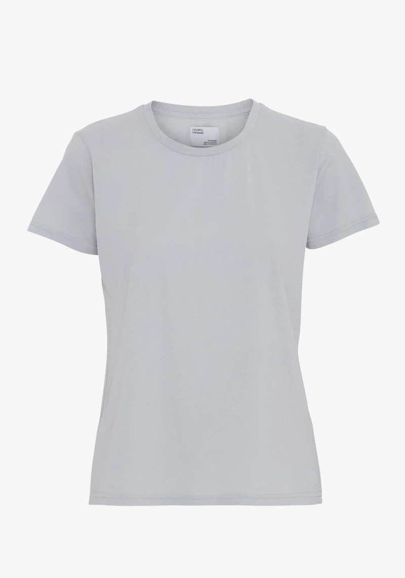 Damen-T-Shirt Limestone Grey