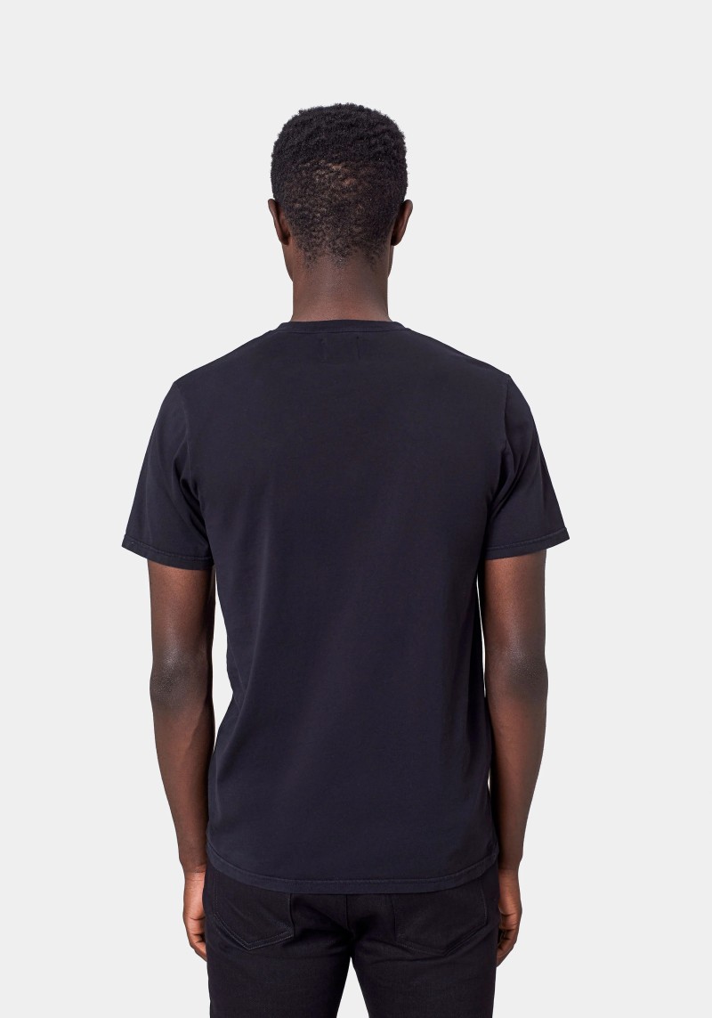 Herren-T-Shirt Deep Black