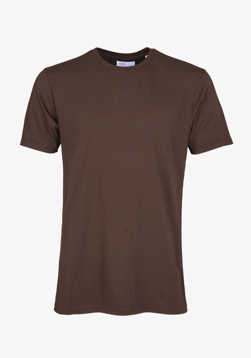 Herren-T-Shirt Coffee Brown