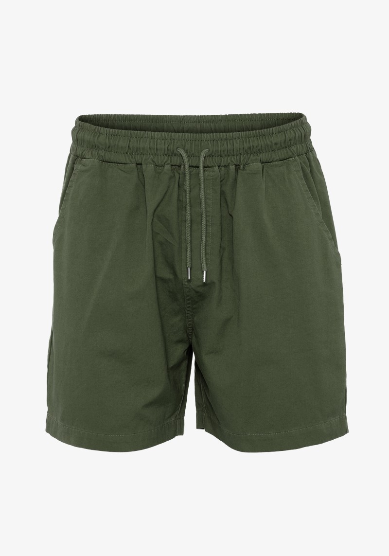 Herren-Twill-Shorts Seaweed Green