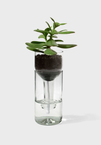 Blumentopf selbstbewässernd - Self Watering Bottle Weiss