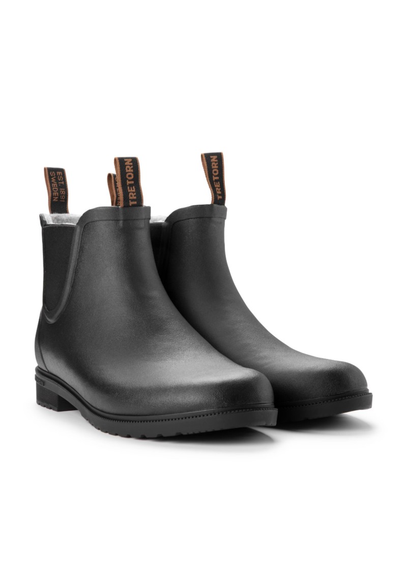 Tretorn - Chelsea Boots Classic Winter Black