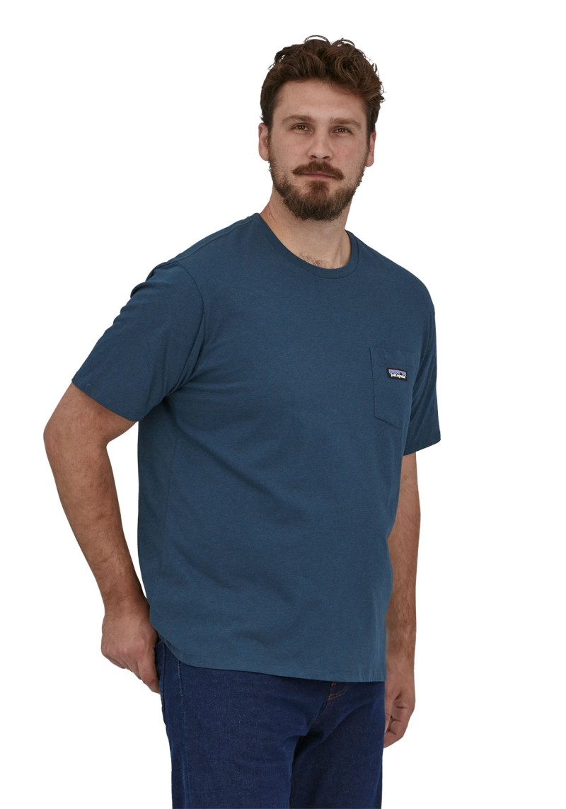 T-Shirt M's Daily Pocket Tee Tidepool Blue