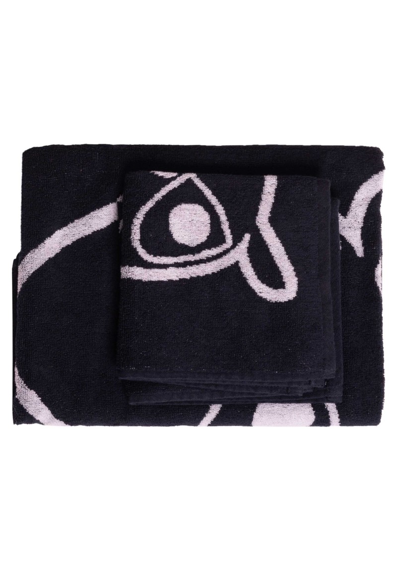 Handtuch-Set 2x Face Towel, 1x Bath Towel Total Eclipse