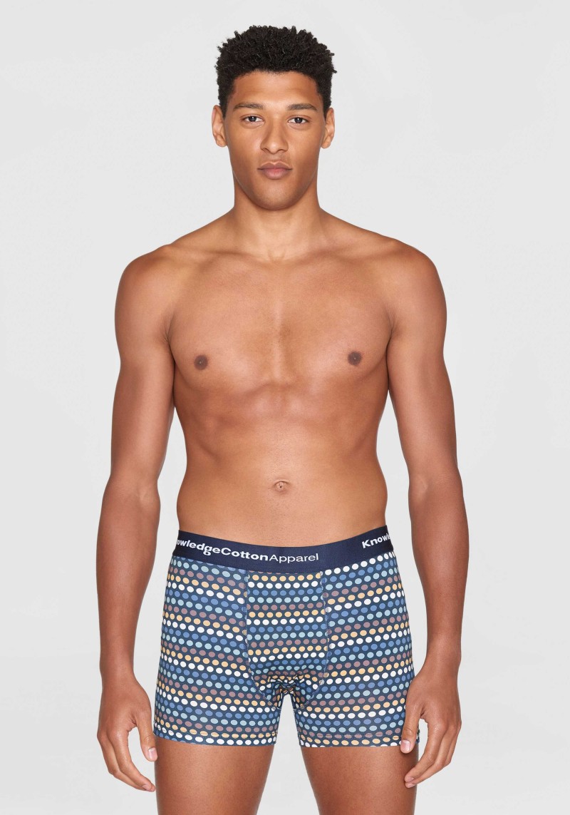 Boxershorts 3er Pack Dot Printed Underwear Multi Color Stripe