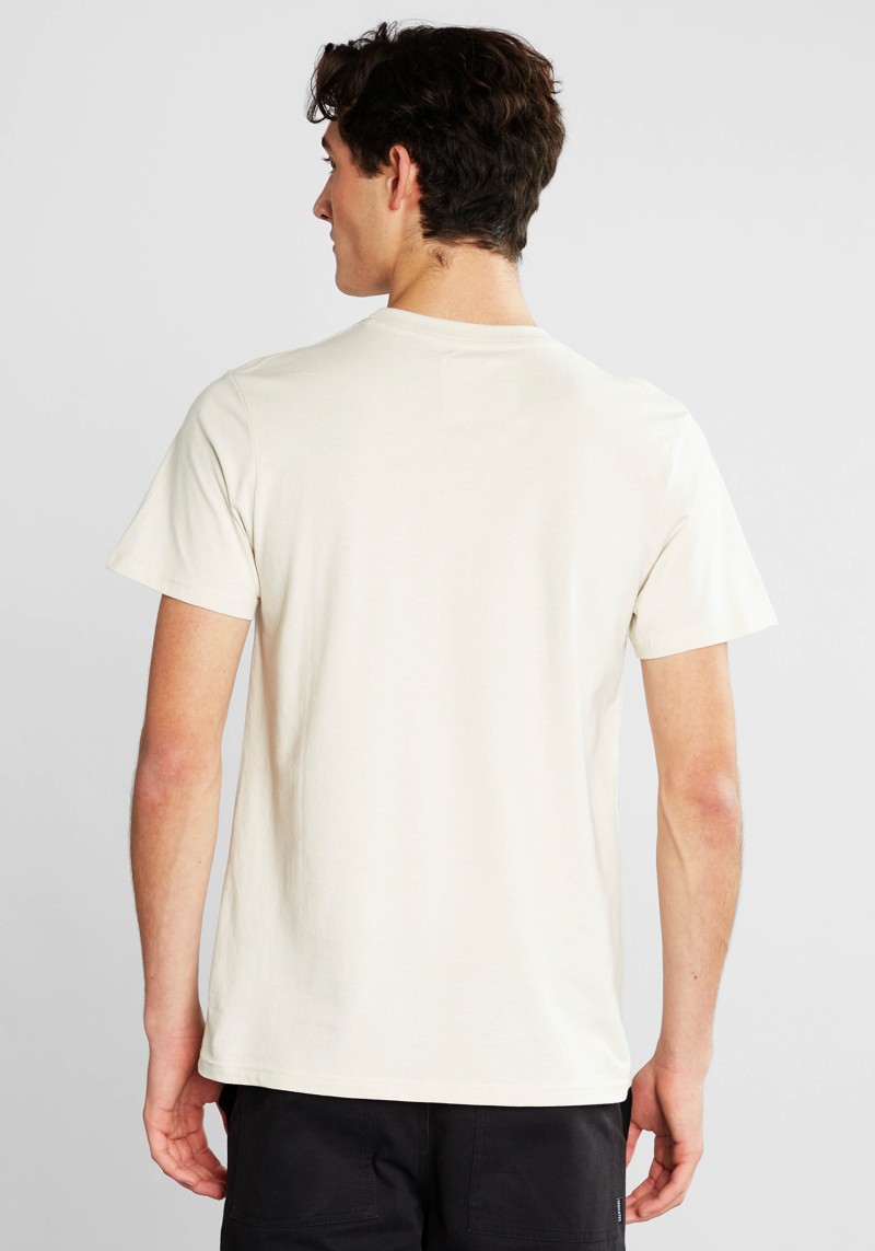 Dedicated - T-Shirt Stockholm Base Oat White
