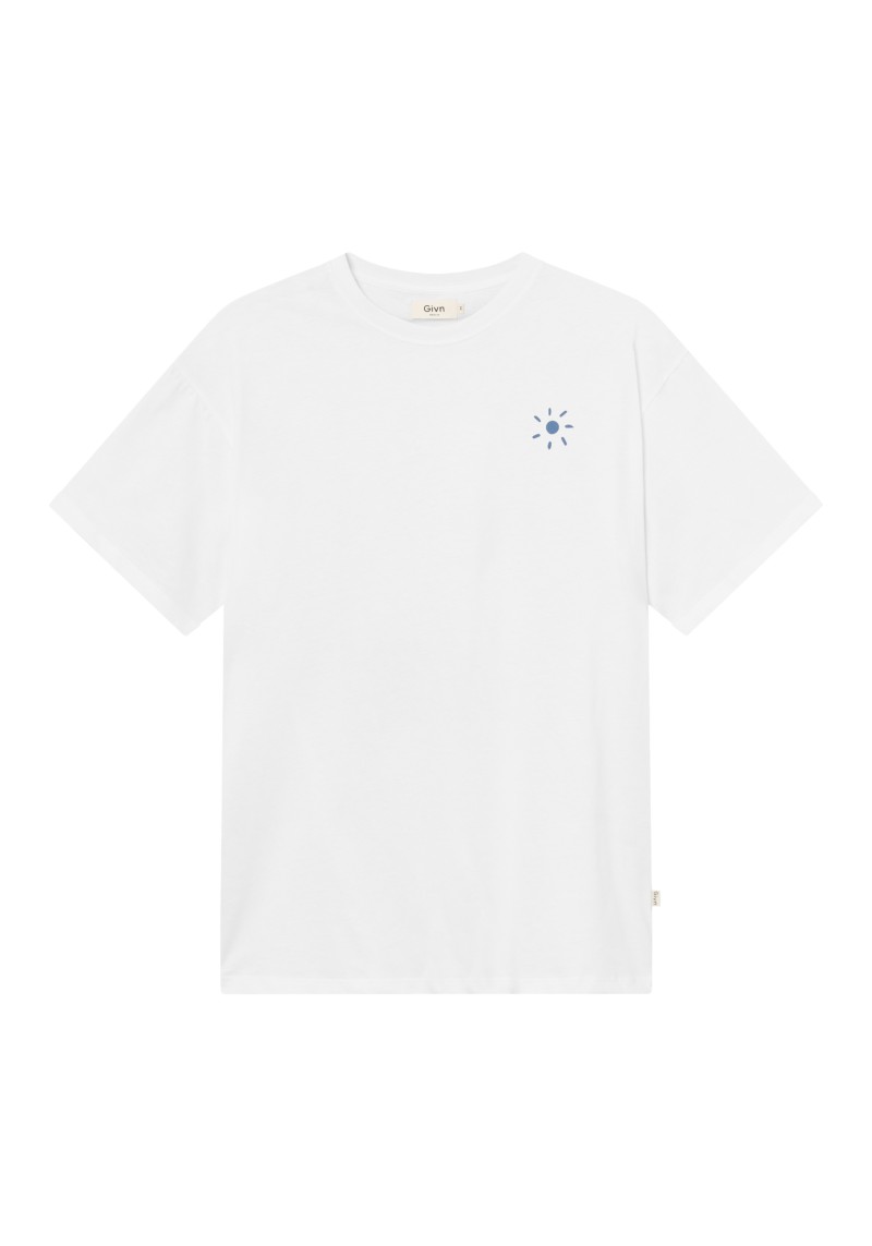 T-Shirt Cliff (Sun) White