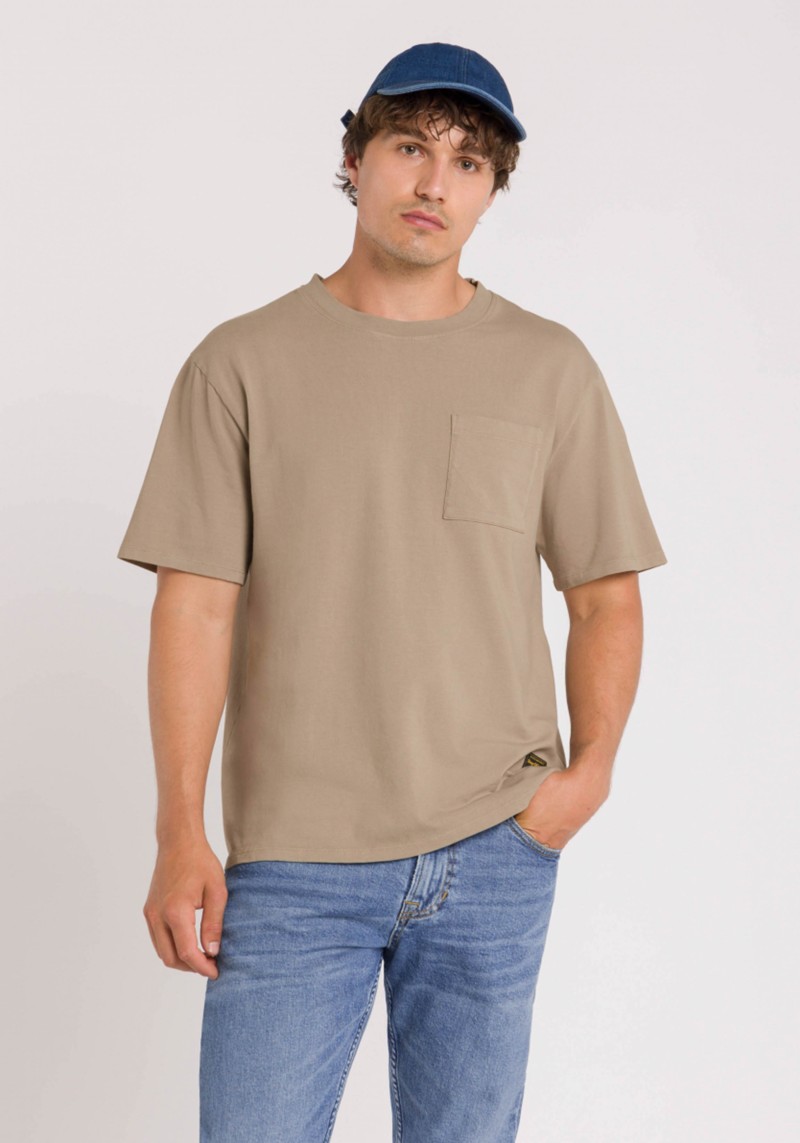 T-Shirt Sargon Pocket Aluminium