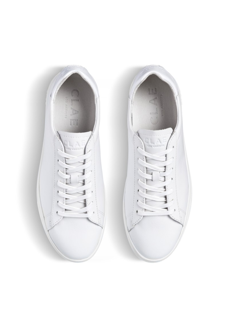 Clae - Sneaker Bradley Triple White Leather