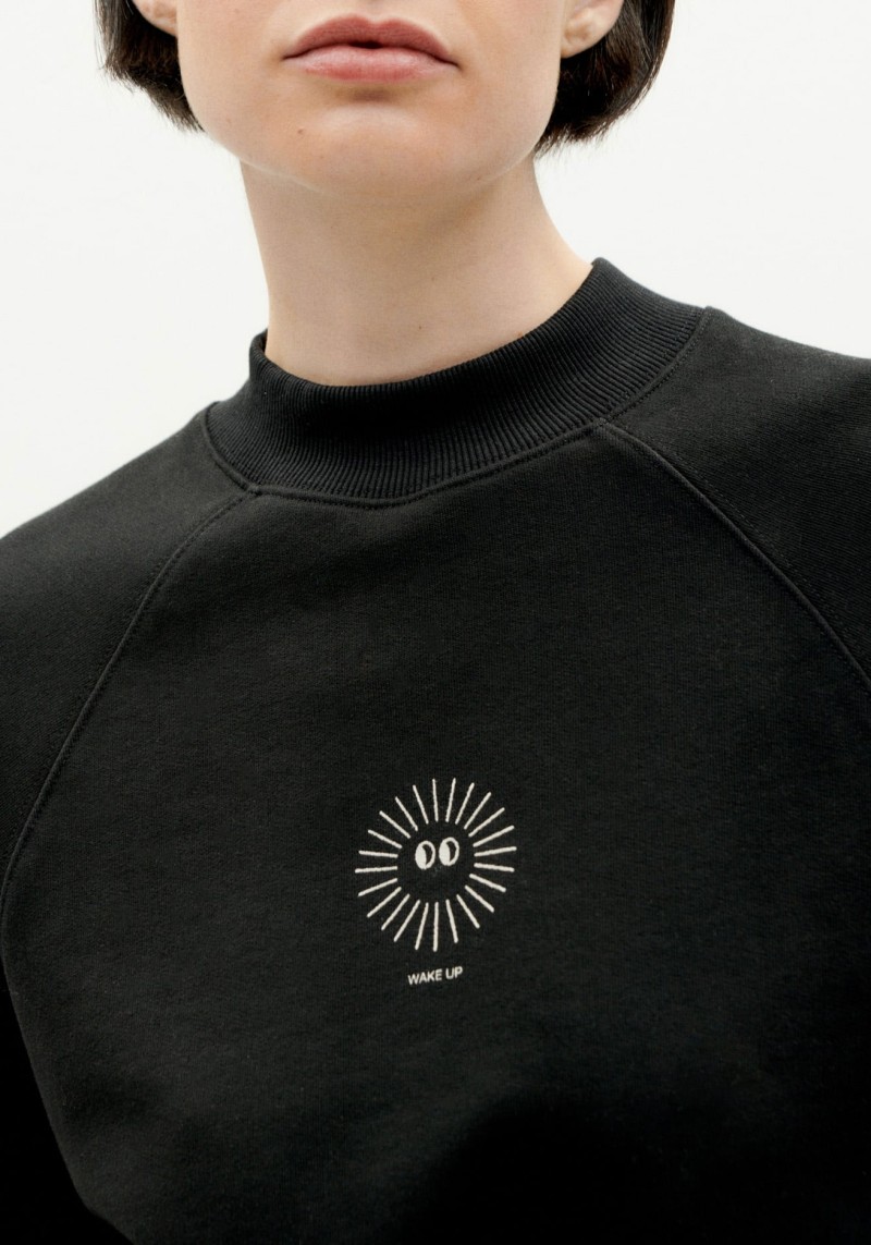 Thinking Mu - Sweatshirt New Sol Black