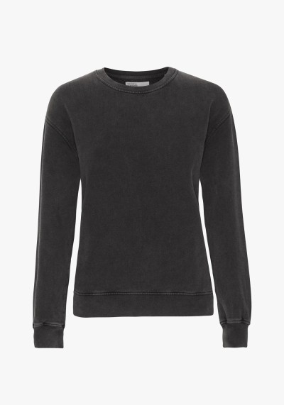 Damen-Sweatshirt Faded Black