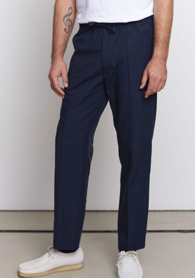 Tencel-Hose Max Trousers Navy