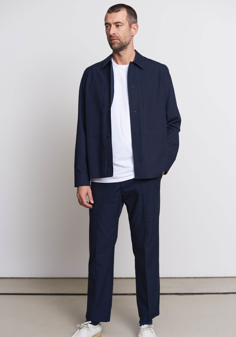 About Companions - Tencel-Hose Max Trousers Navy