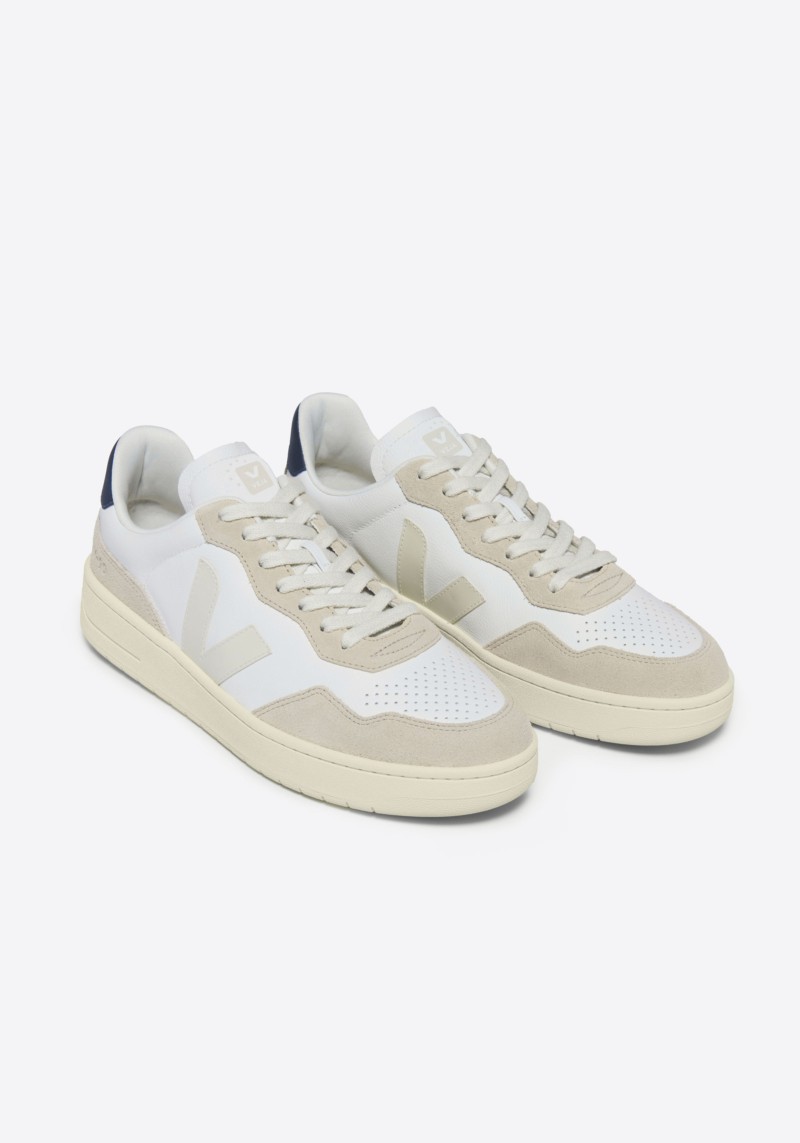 Veja - Sneaker V-90 O.T. Leather Extra White Pierre Nautico