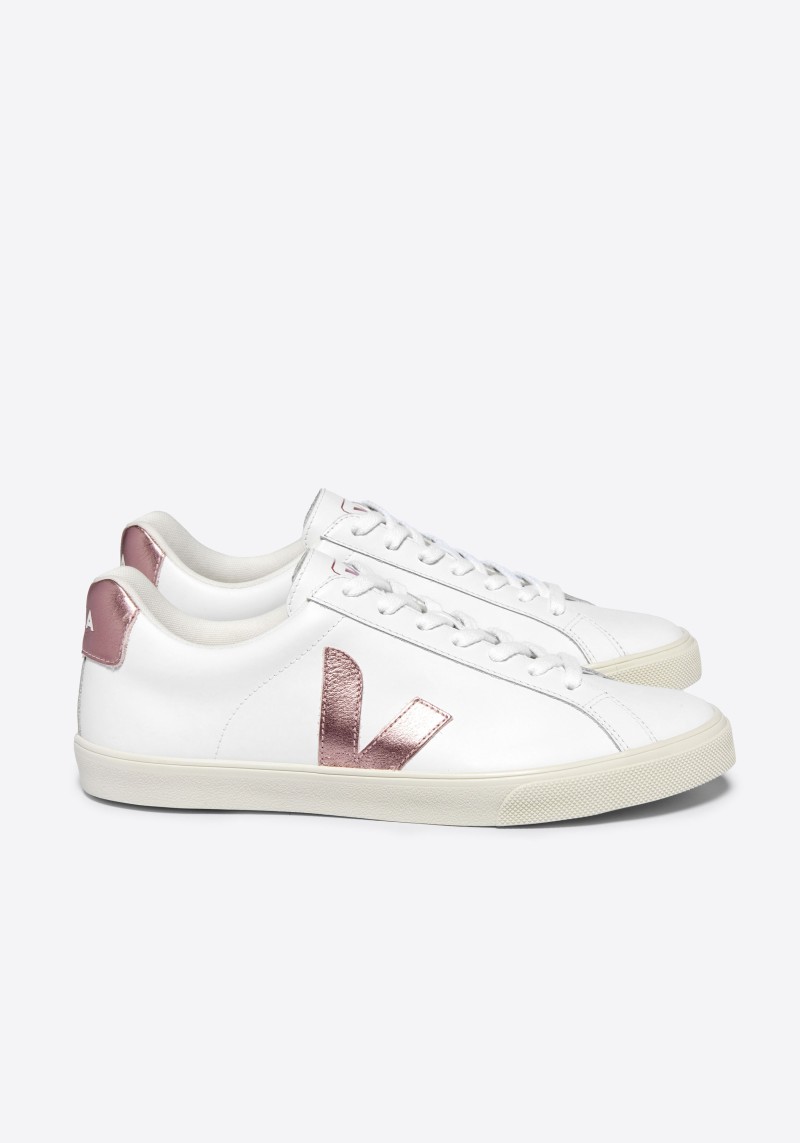 Veja - Sneaker Esplar Leather Extra White Nacre