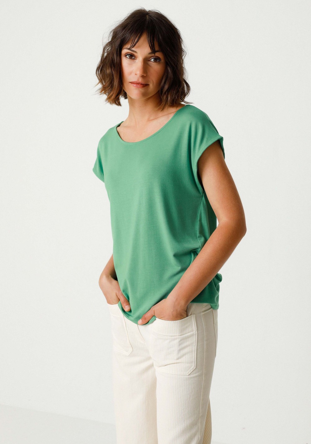 SKFK - T-Shirt Atalia Grass Green