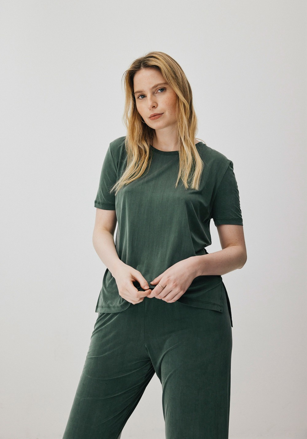 Moya Kala - Shirt Short Sleeve Jungle Green
