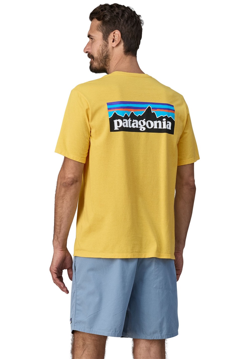 T-Shirt M's P-6 Logo Responsibili-Tee Milled Yellow