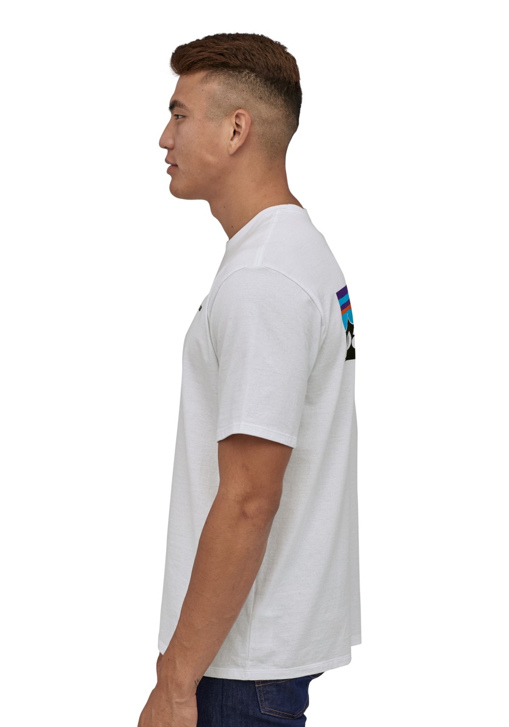 T-Shirt M's P-6 Logo Responsibili-Tee White
