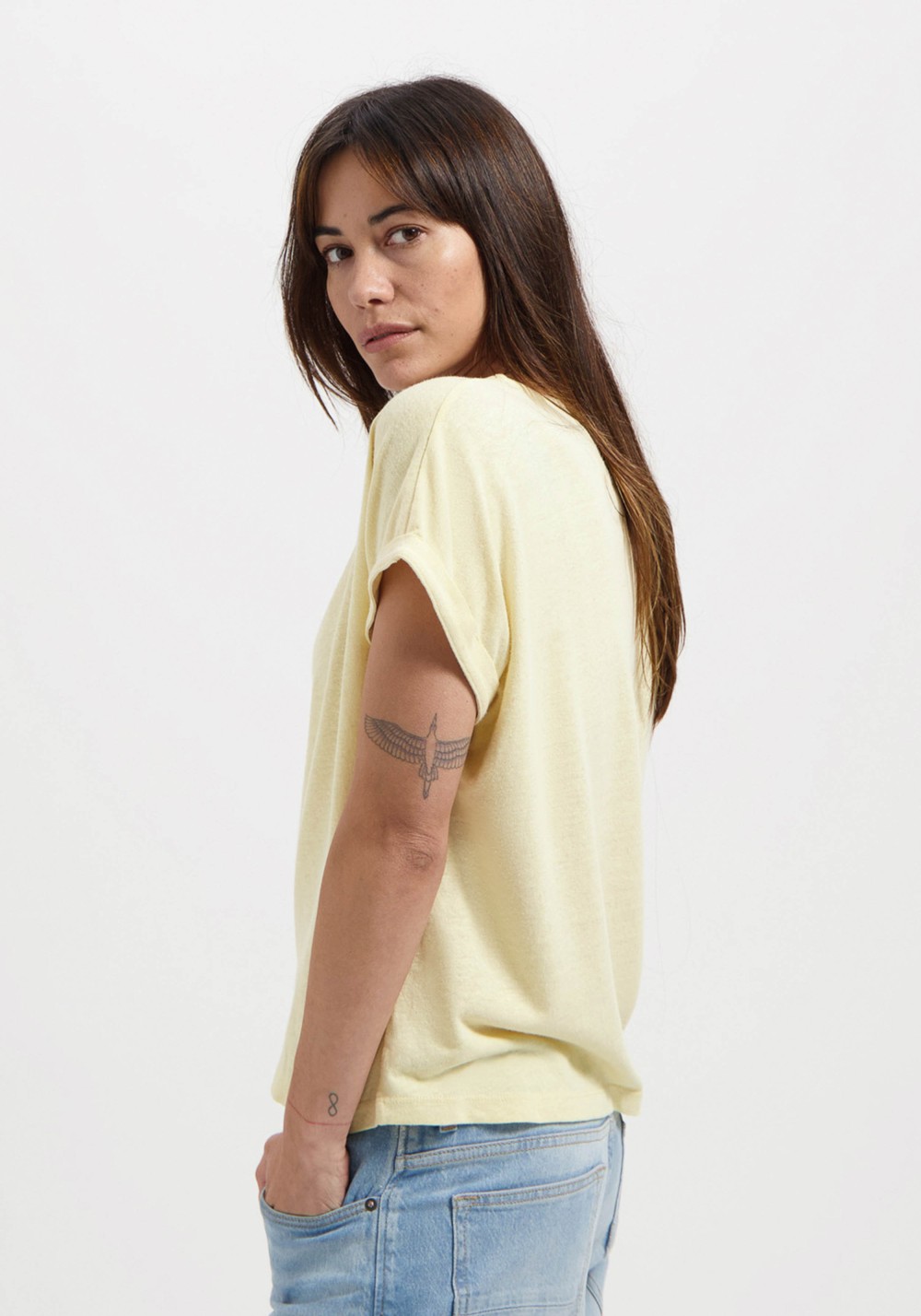 T-Shirt Bella Tee Faded Yellow
