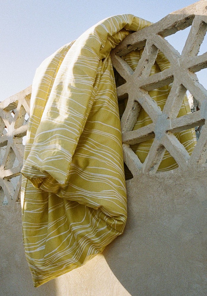 Duvetbezug Sahara Dusty Yellow - Satin Bettwäsche