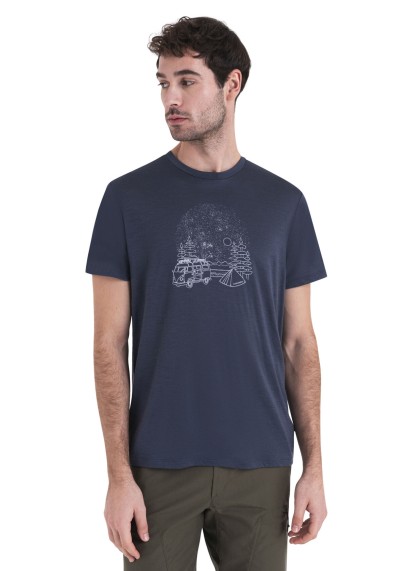 Herren-T-Shirt Tech Lite III SS Tee Van Camp Graphite