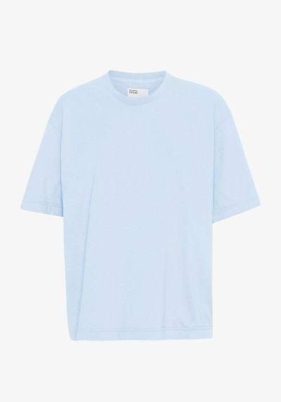 Oversized Damen-T-Shirt Polar Blue