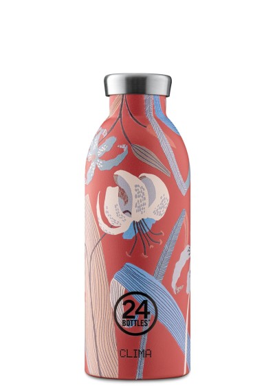 Thermosflasche 24Bottles Clima 500ml Scarlet Lily