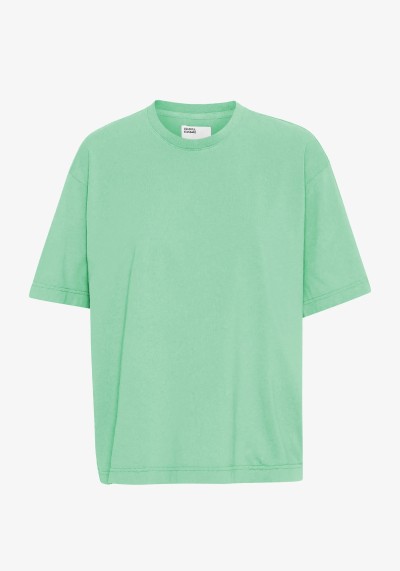 Oversized Damen-T-Shirt Seafoam Green