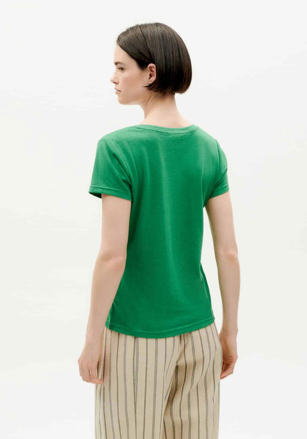 Thinking Mu - T-Shirt Regina Clover Green