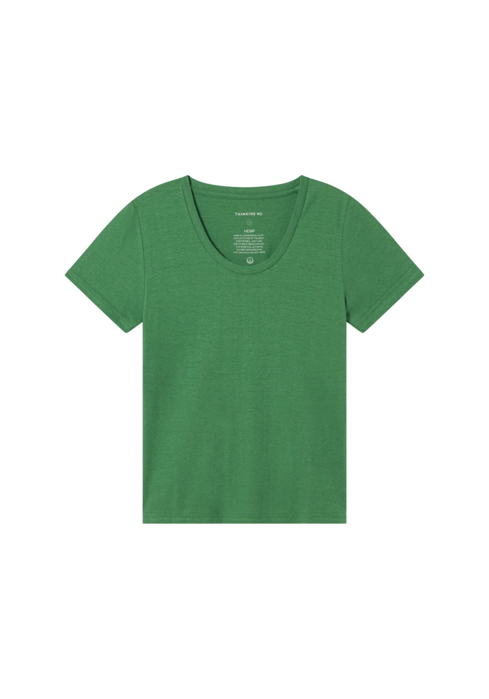 Thinking Mu - T-Shirt Regina Clover Green