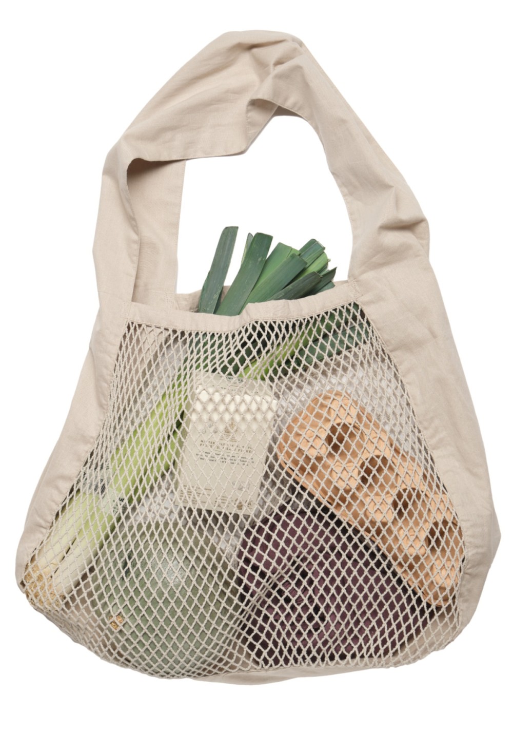 The Organic Company - Netz-Tasche Net Shoulder Bag Stone