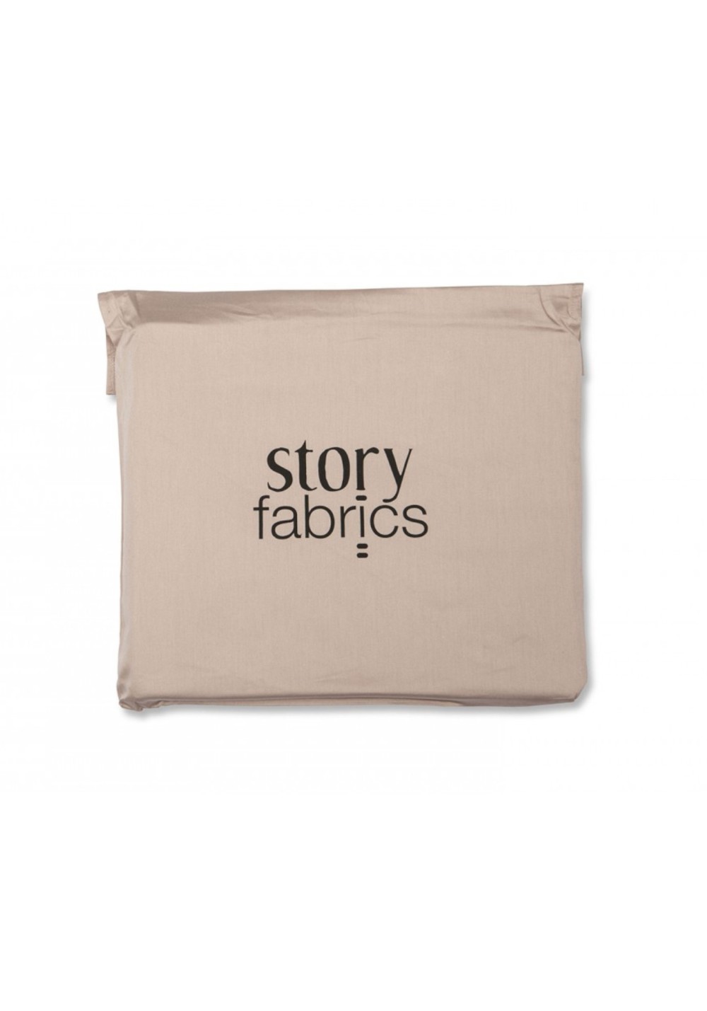 Storyfabrics - Kissenbezug mit Kokosknöpfen Satin Altrosa