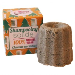 Lamazuna festes Shampoo für normales Haar - Weisstanne