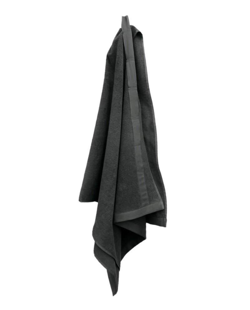 Handtuch The Organic Company Everyday Bath Towel to Wrap dark grey