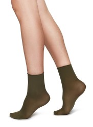 Swedish Stockings Judith Ankle Socks 2er-Pack khaki
