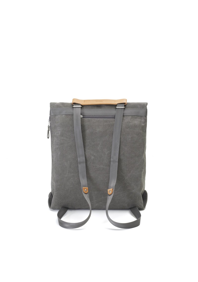 Qwstion Tote Organic Washed Grey