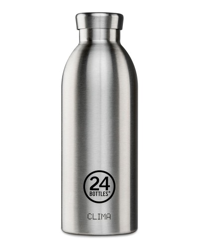 Thermosflasche 24Bottles Clima 500ml Steel
