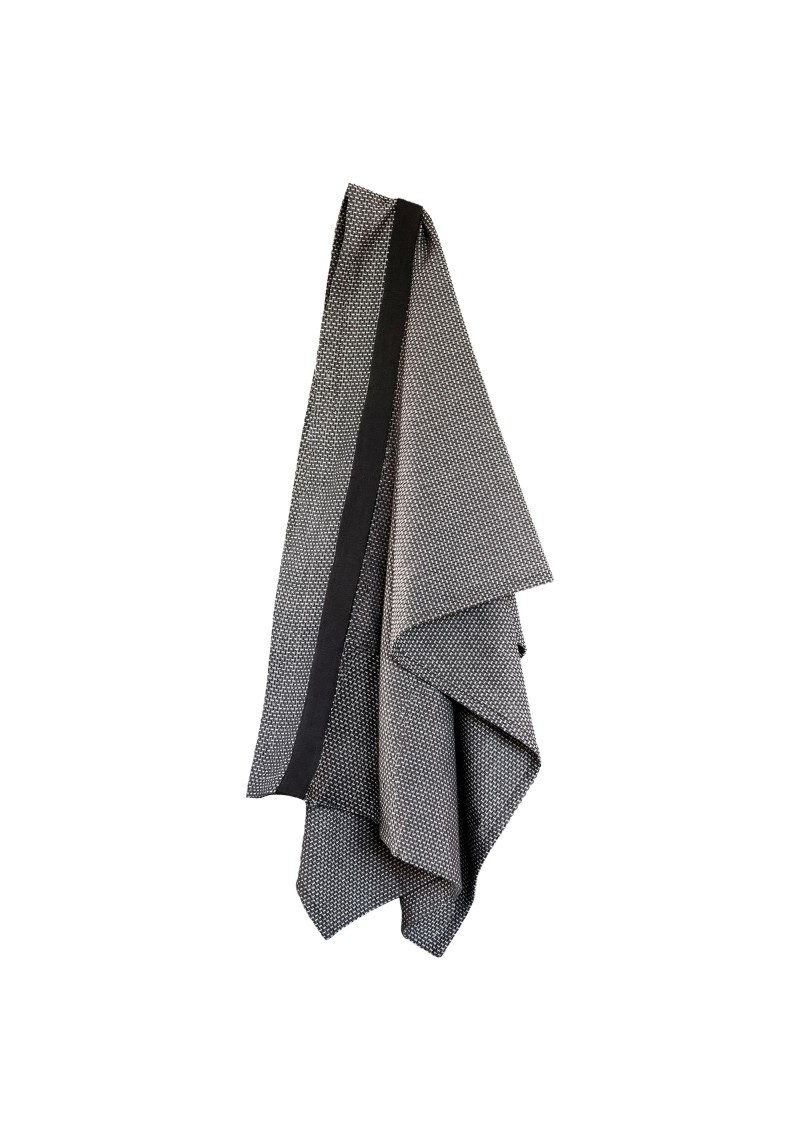 Handtuch The Organic Company Towel to Wrap Around You dark grey
