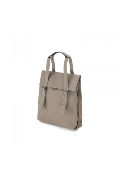 Qwstion Small Tote Organic Vegan Driftwood