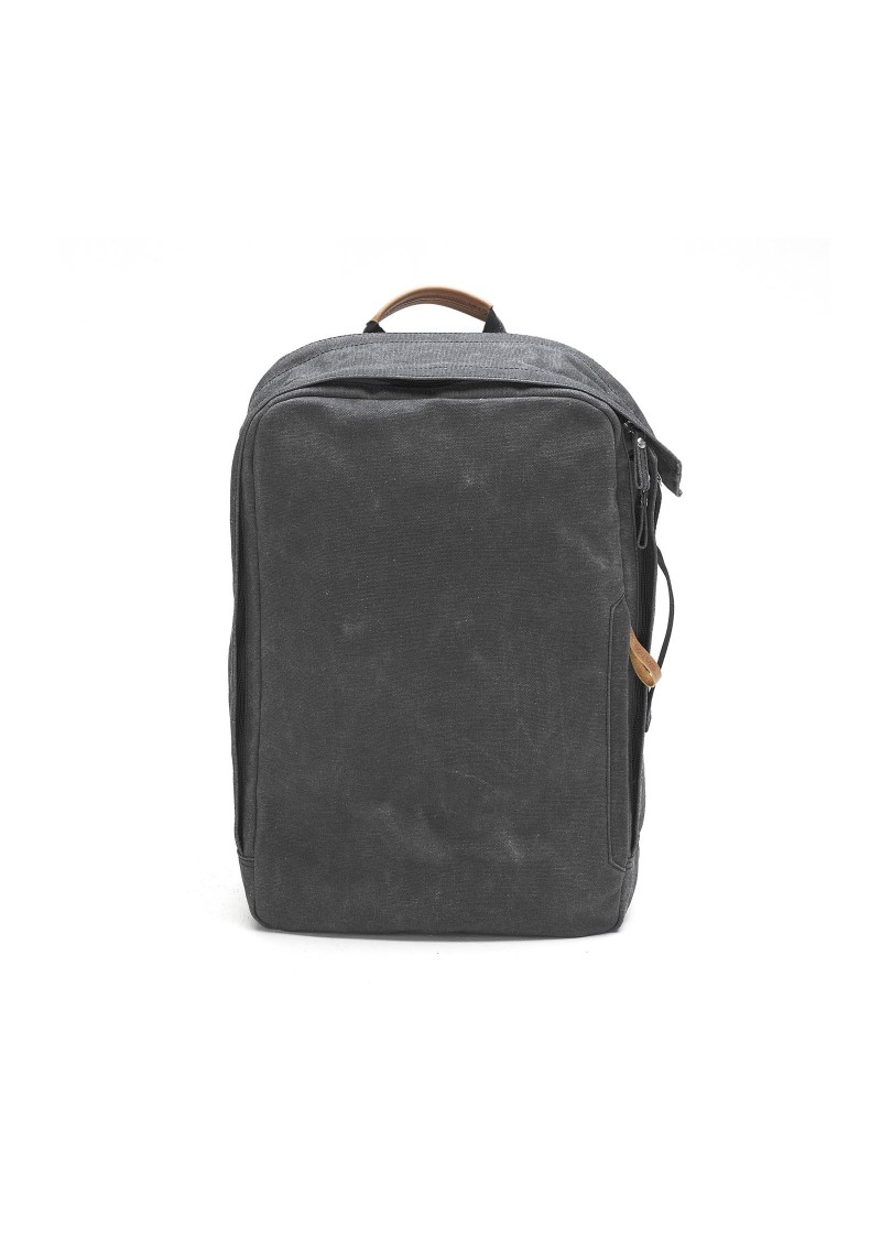 Rucksack Qwstion Backpack Organic Washed Black