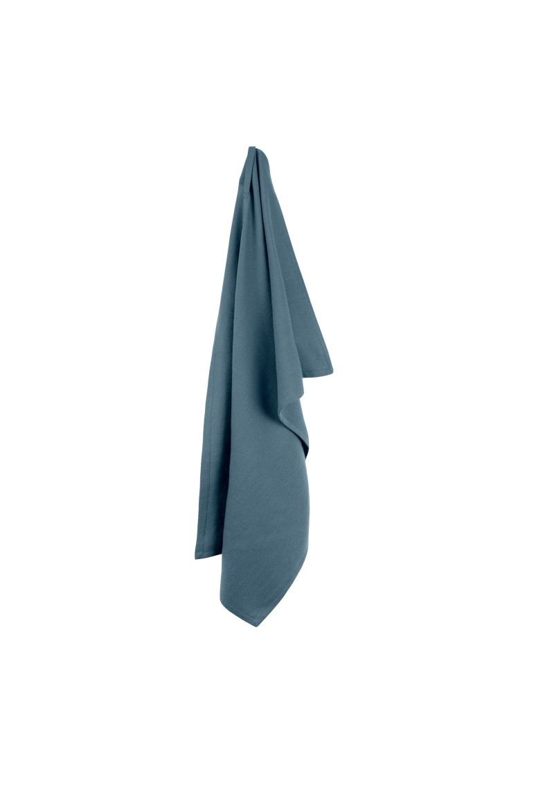 The Organic Company Kitchen Towel, Grey Blue