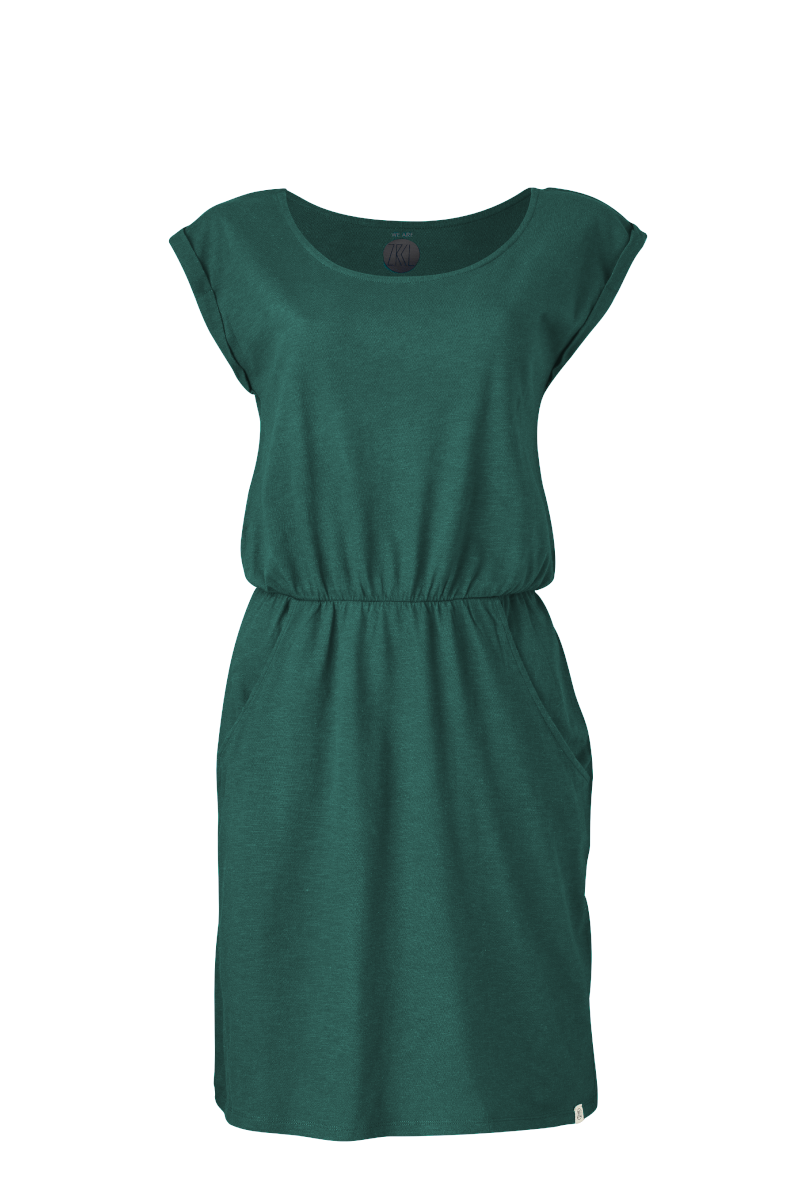 Damenkleid ZRCL Basic green