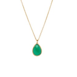 Halskette Protsaah Necklace Chain with Teardrop gold (NK-SH-004-AU-GO)