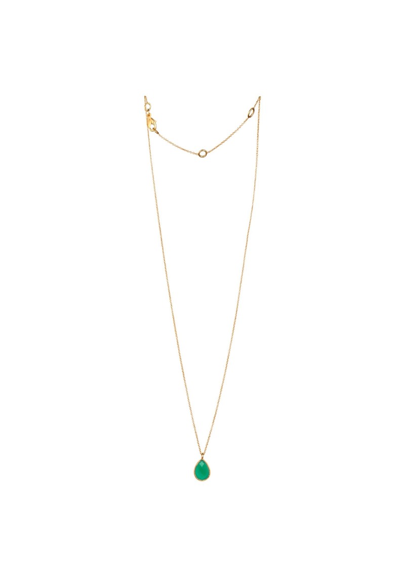 Halskette Protsaah Necklace Chain with Teardrop gold (NK-SH-004-AU-GO)