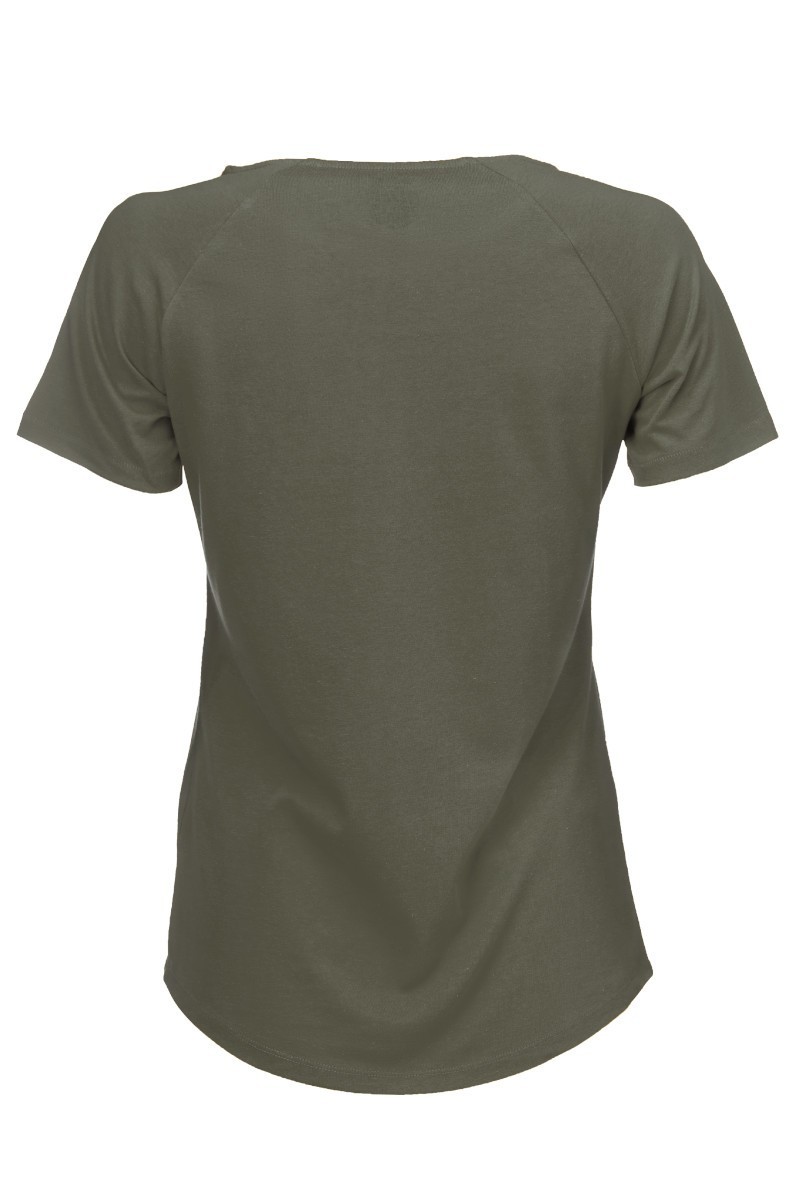 Damen Raglan T-Shirt ZRCL Basic olive