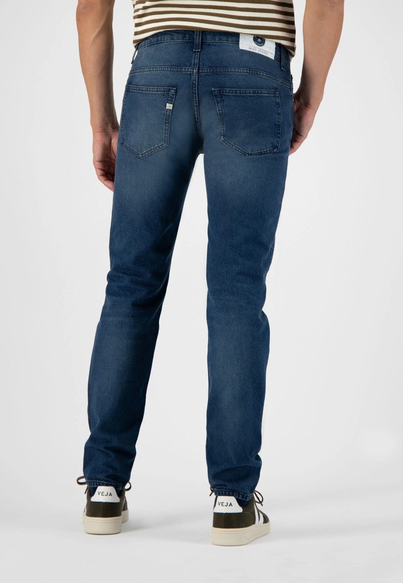 Herren-Jeans Mud Jeans Regular Dunn true indigo