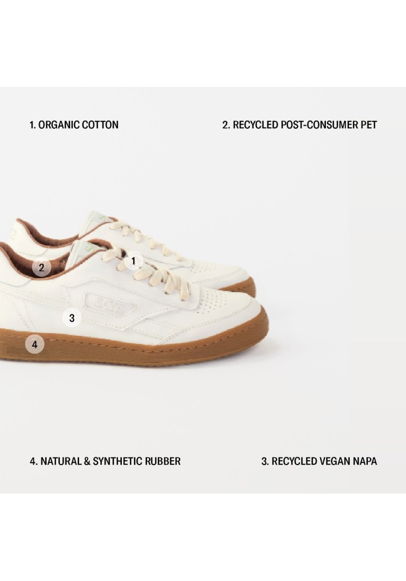 Saye Sneakers Modelo '89 Vegan White