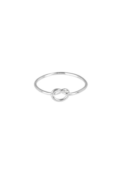 Ring Protsaah Simple Knot Ring silver (RN-S-007-AG-54)