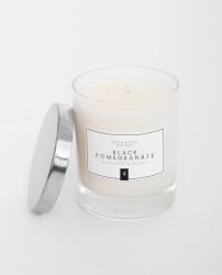Duftkerze Beaumont Organic Classic Candle With Silver Lid Limeleaf and Ginger
